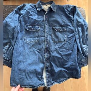 Vintage Men’s denim coat 100% cotton